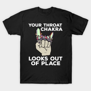 Yoga Chakra Brass Knuckles Funny Meditation Zen Statement T-Shirt